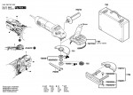 Bosch 0 601 385 903 Gws 14-125 Ce Angle Grinder 230 V / Eu Spare Parts